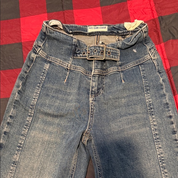 We The Free Denim - We The Free Dream State Belted Denim Pants